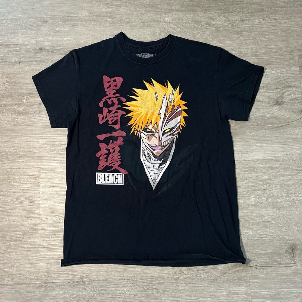 Vintage Ripple Junction Black BLEACH T-shirt - M